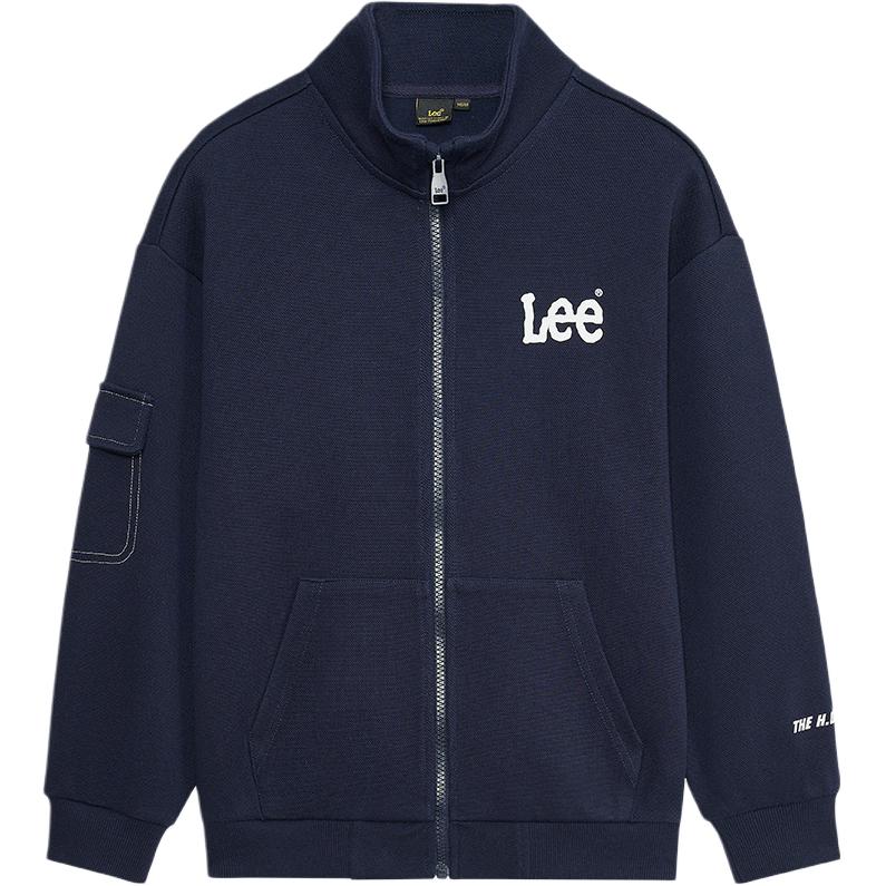 Минималистичный стиль повседневная универсальная модная детская Lee, серый — фото 3