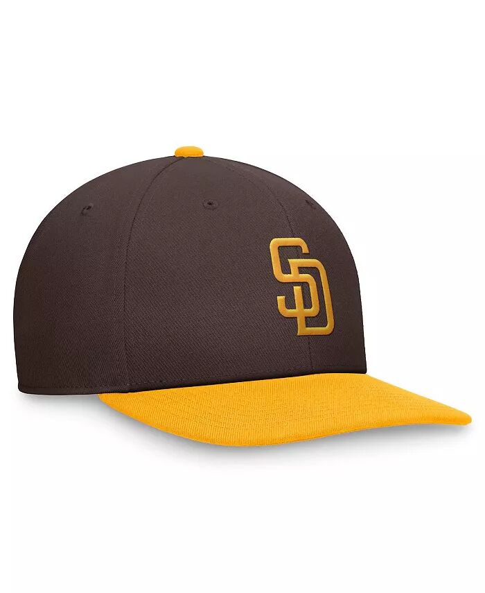 

Мужская коричнево-золотистая кепка San Diego Padres Evergreen двухцветная Snapback Nike