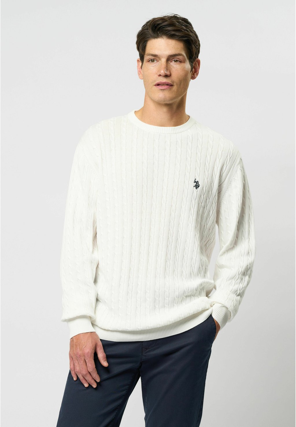 

Джемпер U.S. Polo Assn., белый