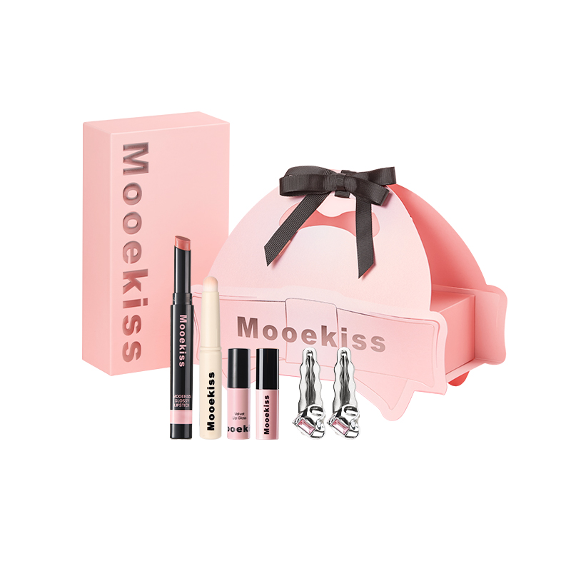 

Love In Action Box набор косметики ручной работы легко растушевывающаяся натуральная глянцевая помада долговечный набор из 5 предметов Mooekiss