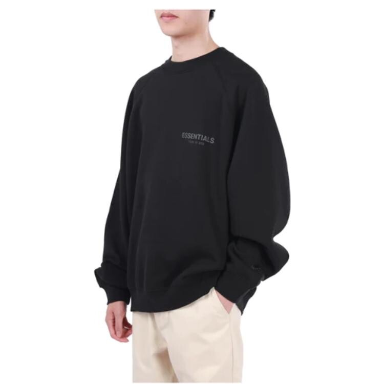 Футболка FW21 унисекс черная Fear Of God Essentials, черный — фото 3