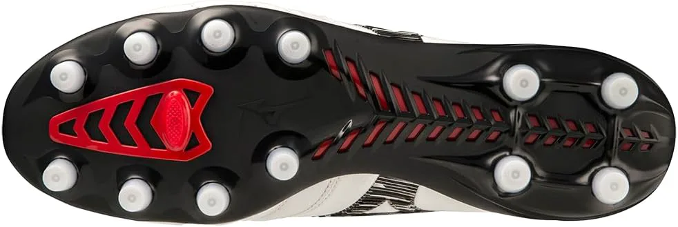 Футбольные бутсы Mizuno Men's Morelia Neo IV, сделаны в Японии, белый/черный — фото 2