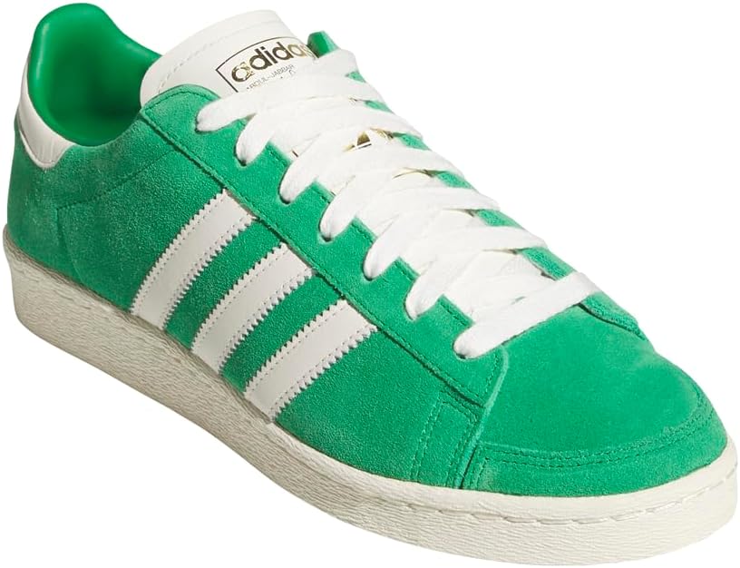 Мужские кроссовки Adidas Jabbar Lo зеленый/кремовый/металлик золото — фото 2