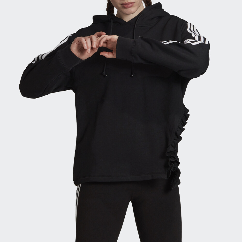 Толстовка женская черная Adidas Originals — фото 3
