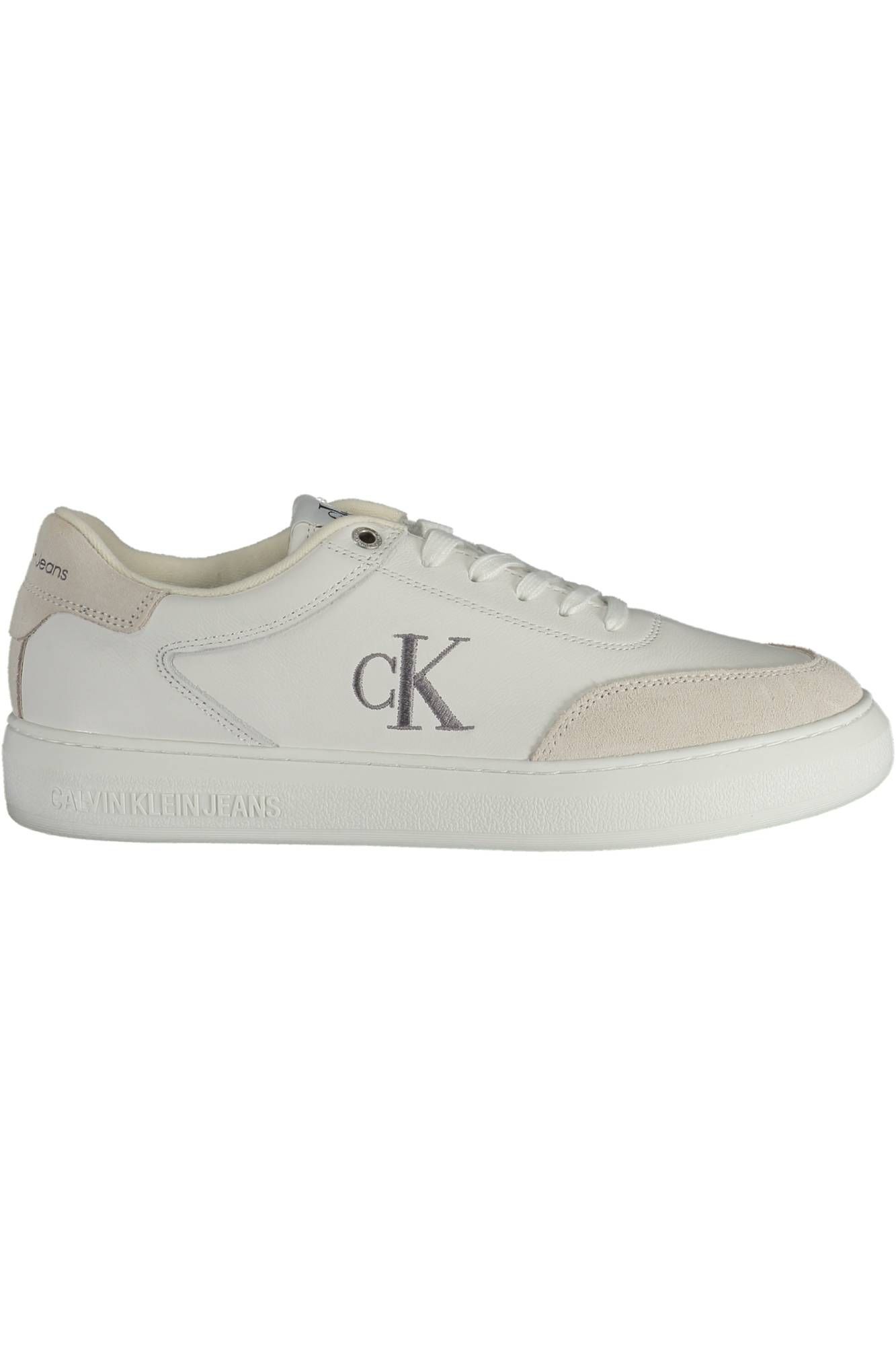 

Белые полиэстеровые мужские кроссовки Calvin Klein