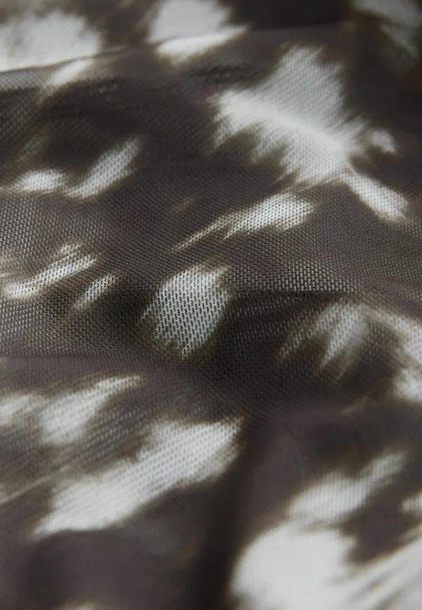 Блузка с длинными рукавами и присборенными боками Next, Deer Print — фото 3