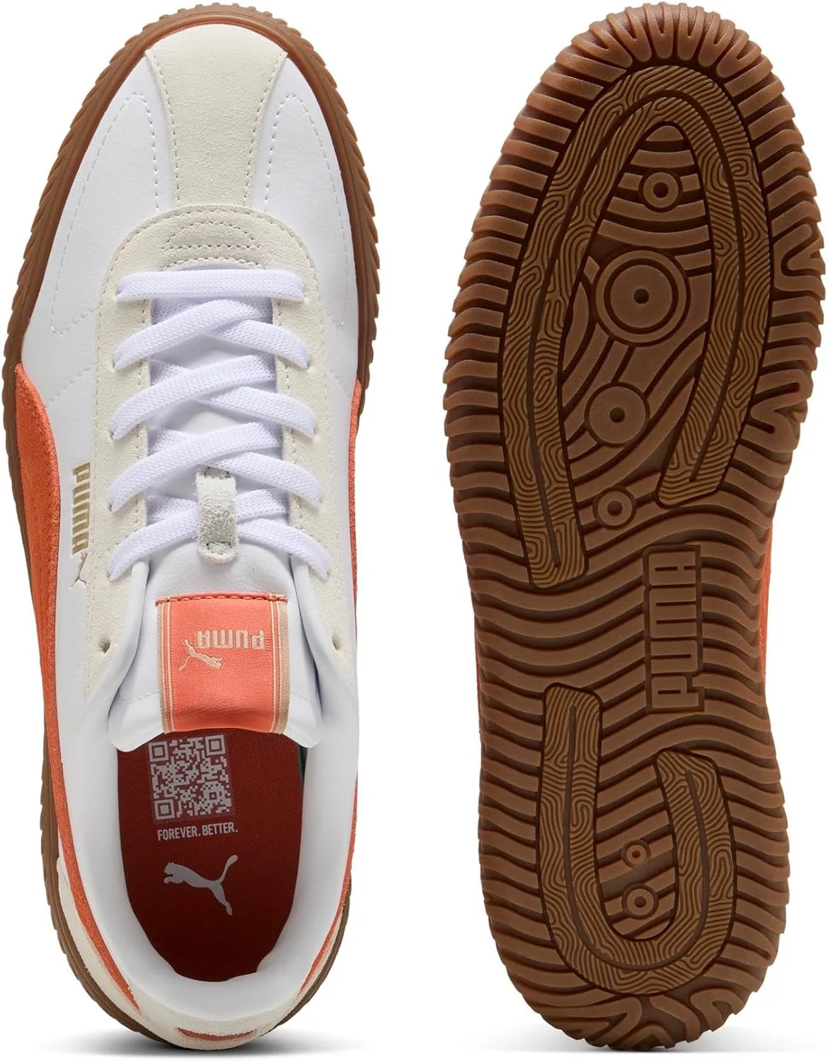 Кроссовки Puma Unisex PUMA Club Kayzer OG, белый/серый — фото 4
