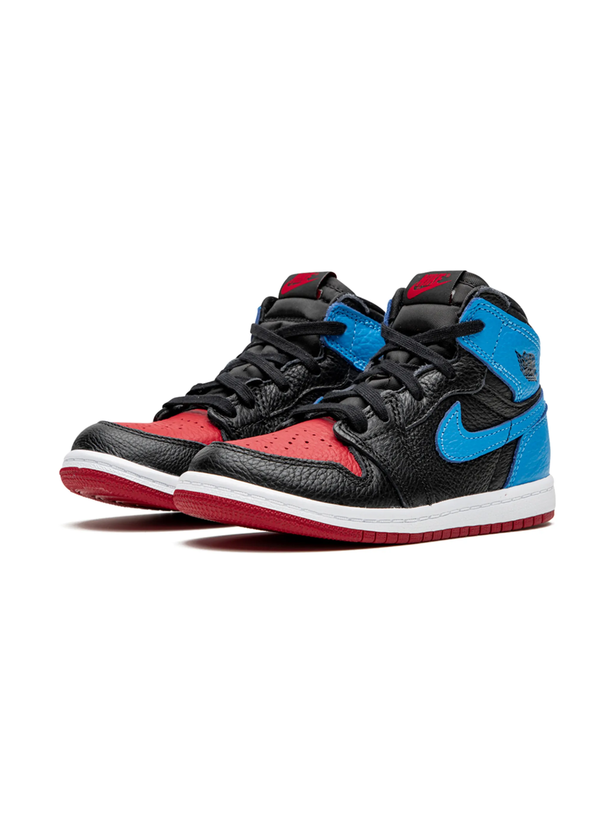 Кроссовки Jordan 1 Retro High OG Jordan Kids, черный — фото 2