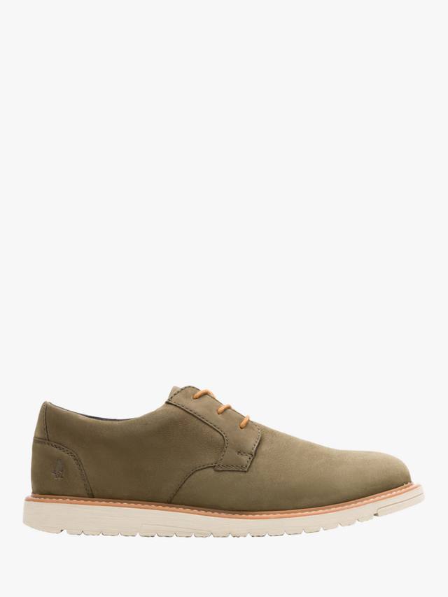 

Замшевые оксфордские туфли jenson Hush Puppies, оливковый