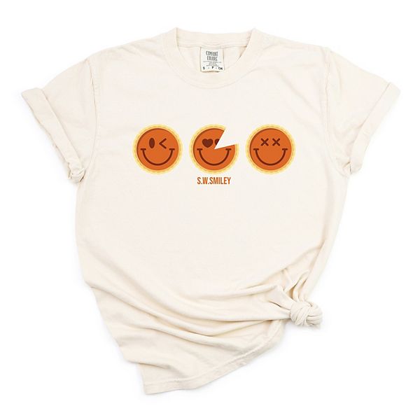 

SWSmiley pumpkin pies - женская футболка с принтом, окрашенная в готовом виде Simply Sage Market, Ivory