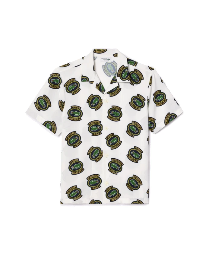 

Современная рубашка для гольфа с защитой от ультрафиолетового излучения Lacoste, мультиколор