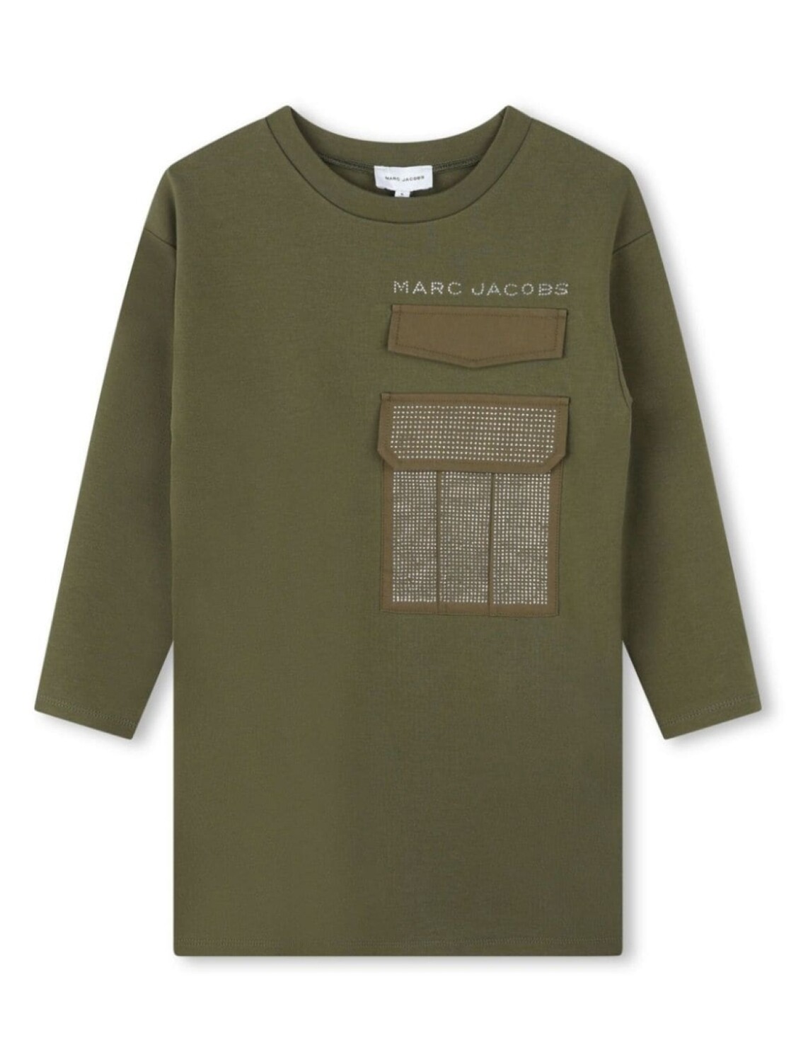 

Marc Jacobs Kids платье с длинными рукавами, зеленый