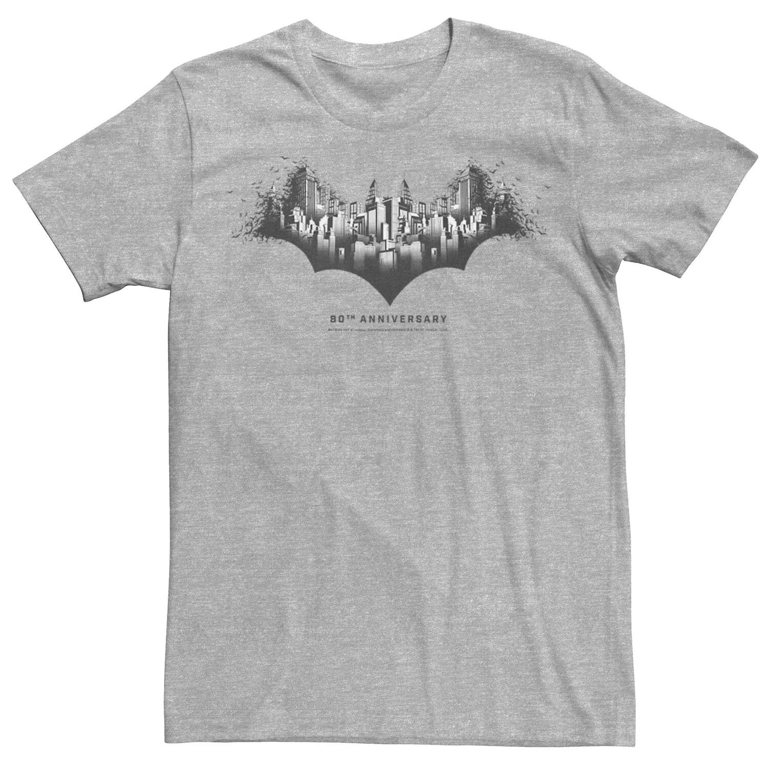 

Мужская футболка с логотипом Batman Skyline DC Comics