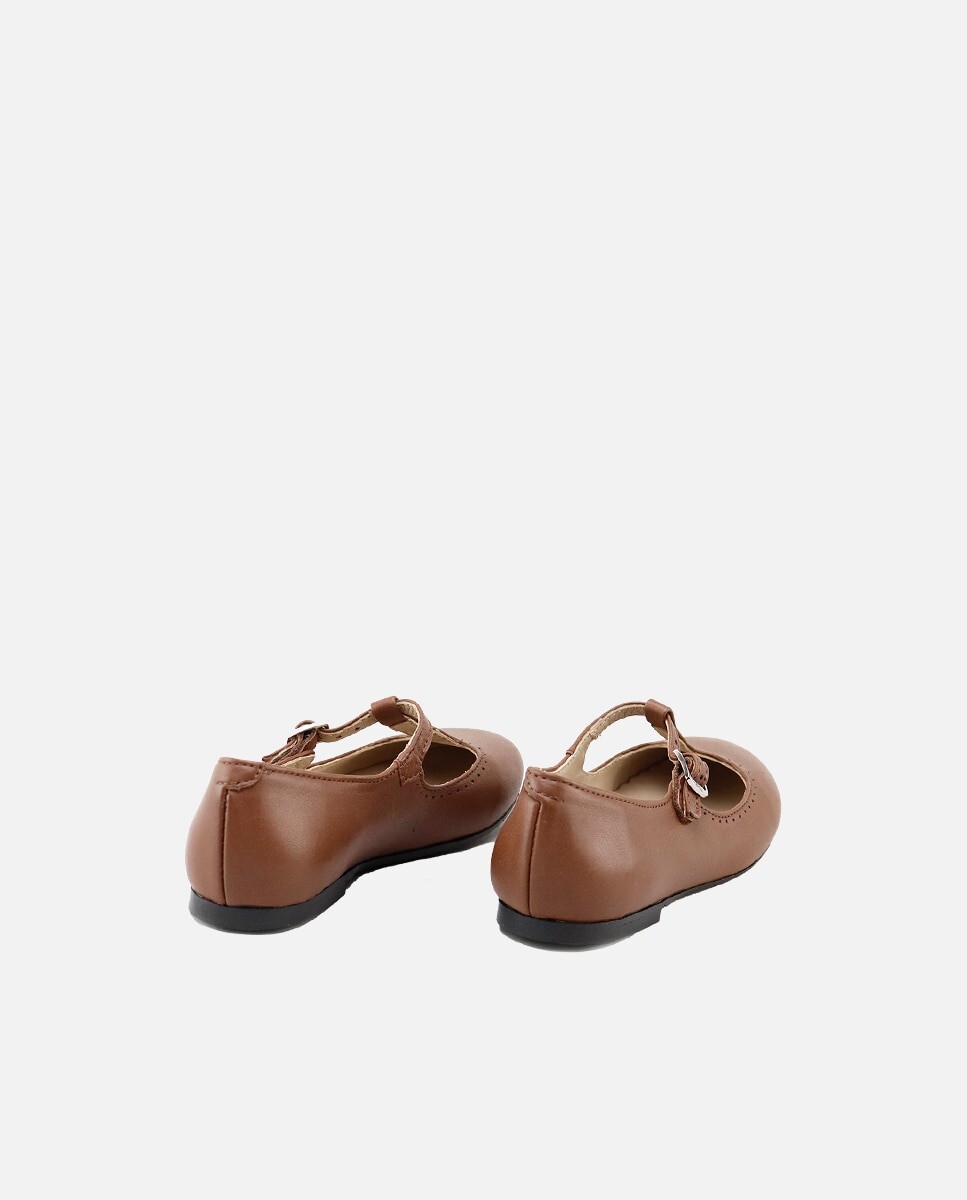 Туфли Eli 1957 Мэри Джейн, коричневый — фото 3