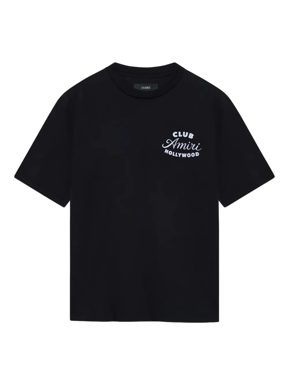 

Футболка с круглым вырезом и логотипом AMIRI, черный