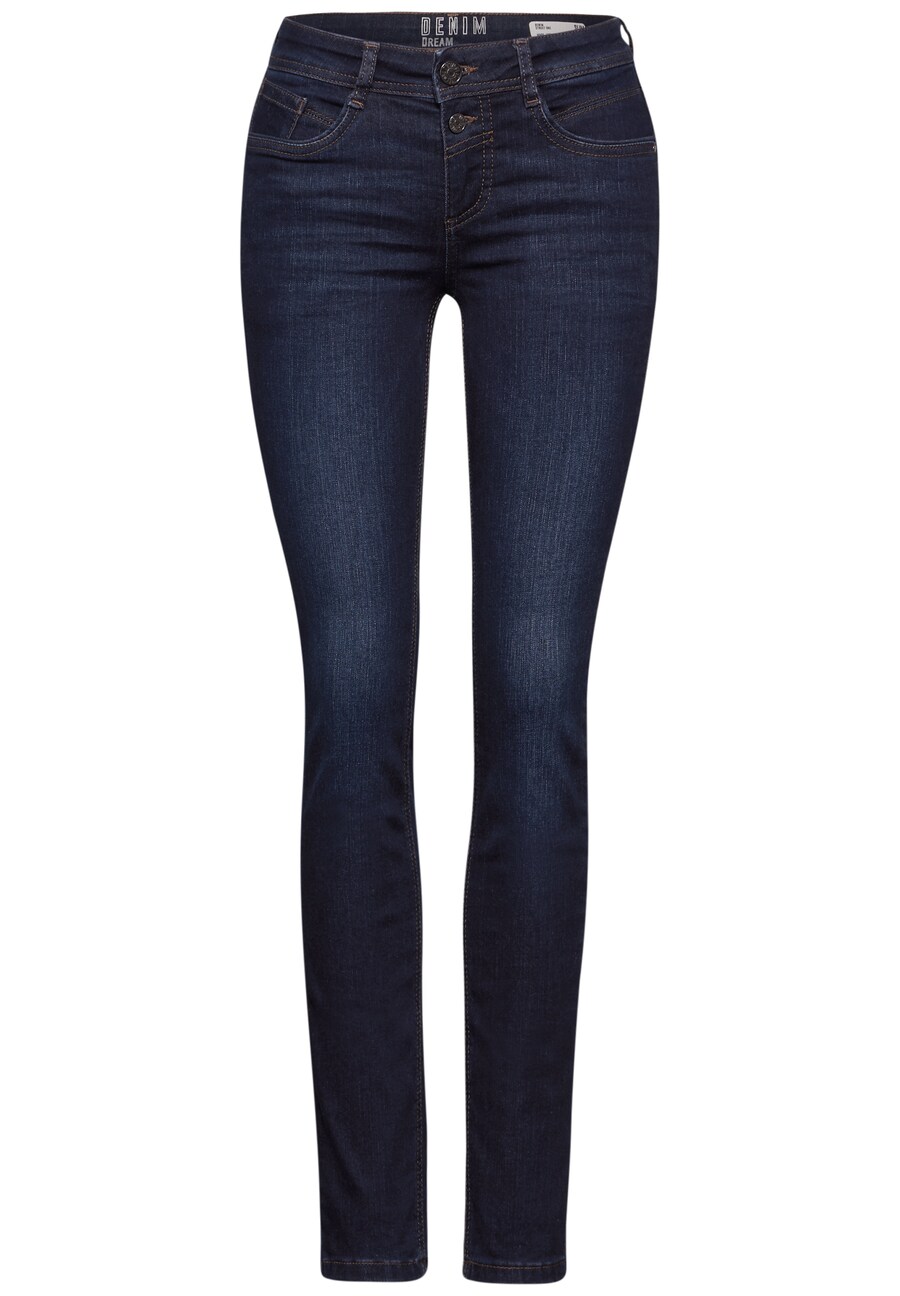 

Джинсы STREET ONE Slim fit Jeans, темно-синий
