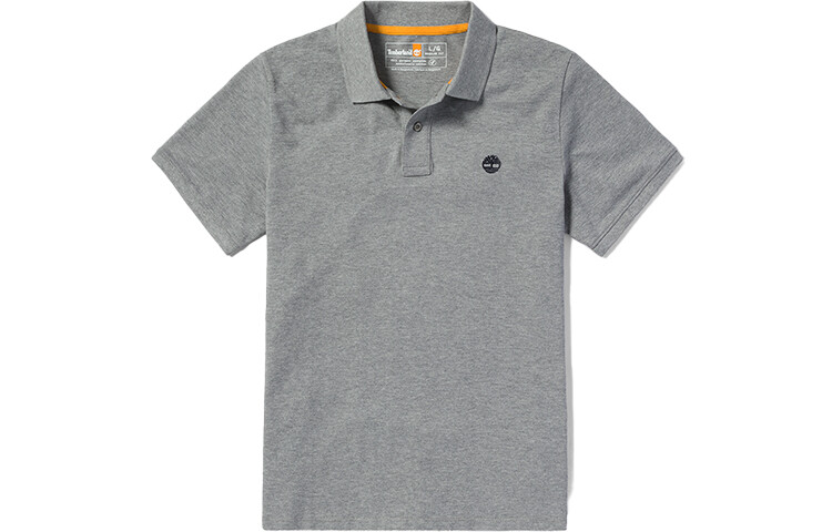 

Рубашка поло мужская Medium Heather Grey Timberland, серый
