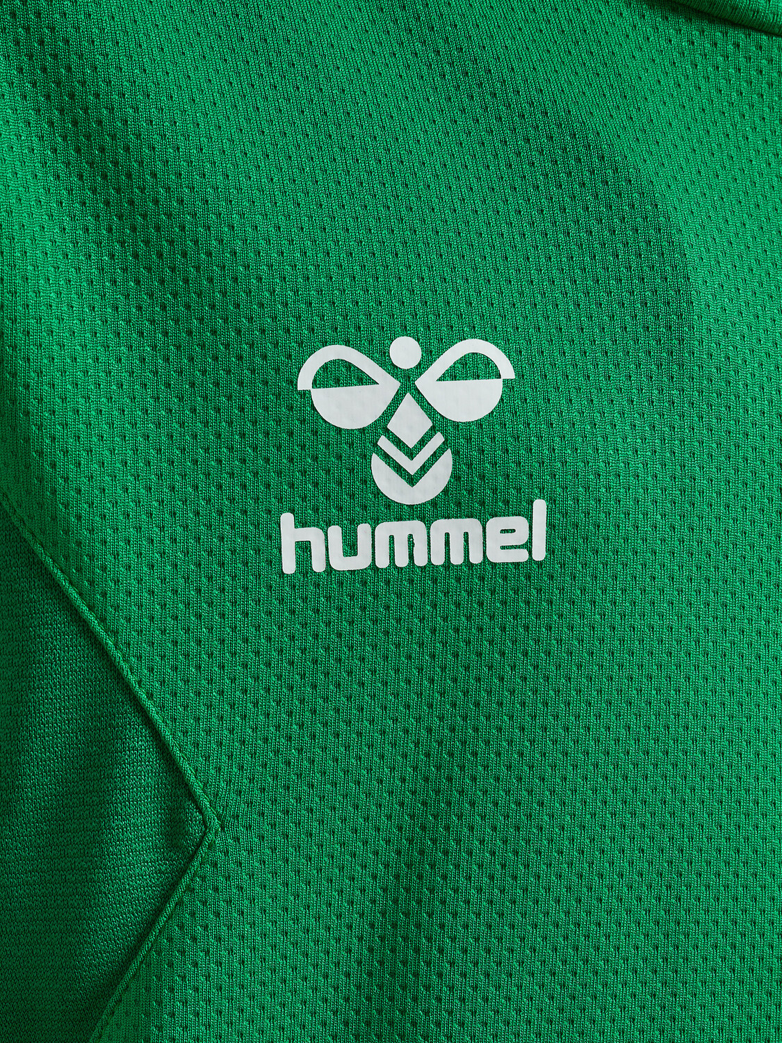 Толстовка Hummel Reißverschlussjacke Hmlauthentic Pl Zip Hoodie Kids, цвет JELLY BEAN — фото 3