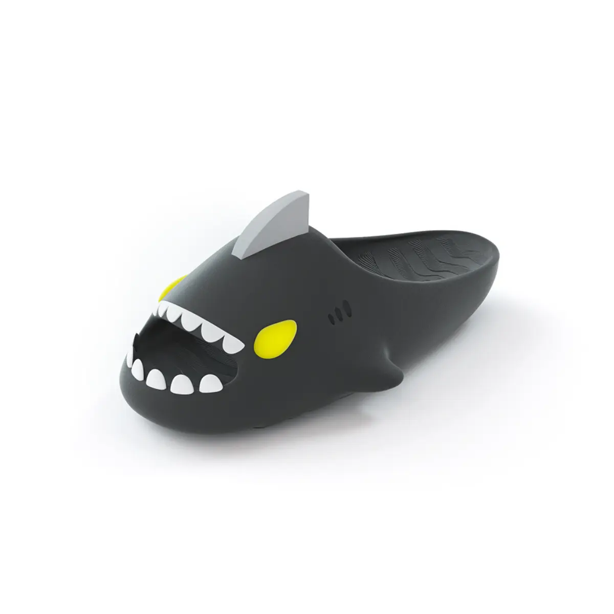 

HelloSlippers Акулайты Гигант Света, Слайдеры Унисекс черные, цвет Black