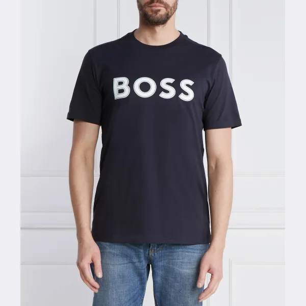 

Футболка стандартного кроя 1 футболка Boss, синий