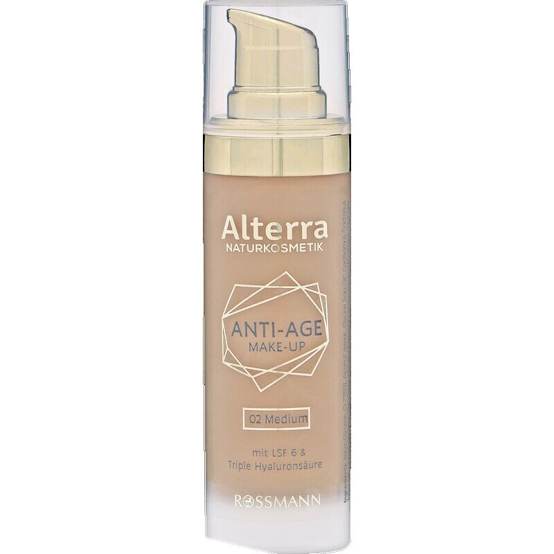 

Антивозрастной макияж 02 – средний Alterra NATURKOSMETIK, 30 ml