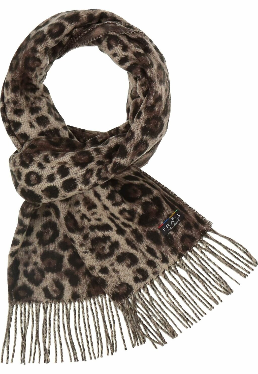 

Шарф ANIMAL LEO CASHMINK MADE IN GERMANY FRAAS, бежевый