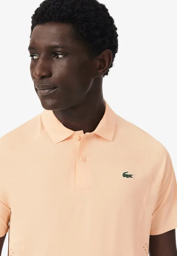 Поло-Рубашка lacoste розового цвета Lacoste, Rose Pêche-Big — фото 4
