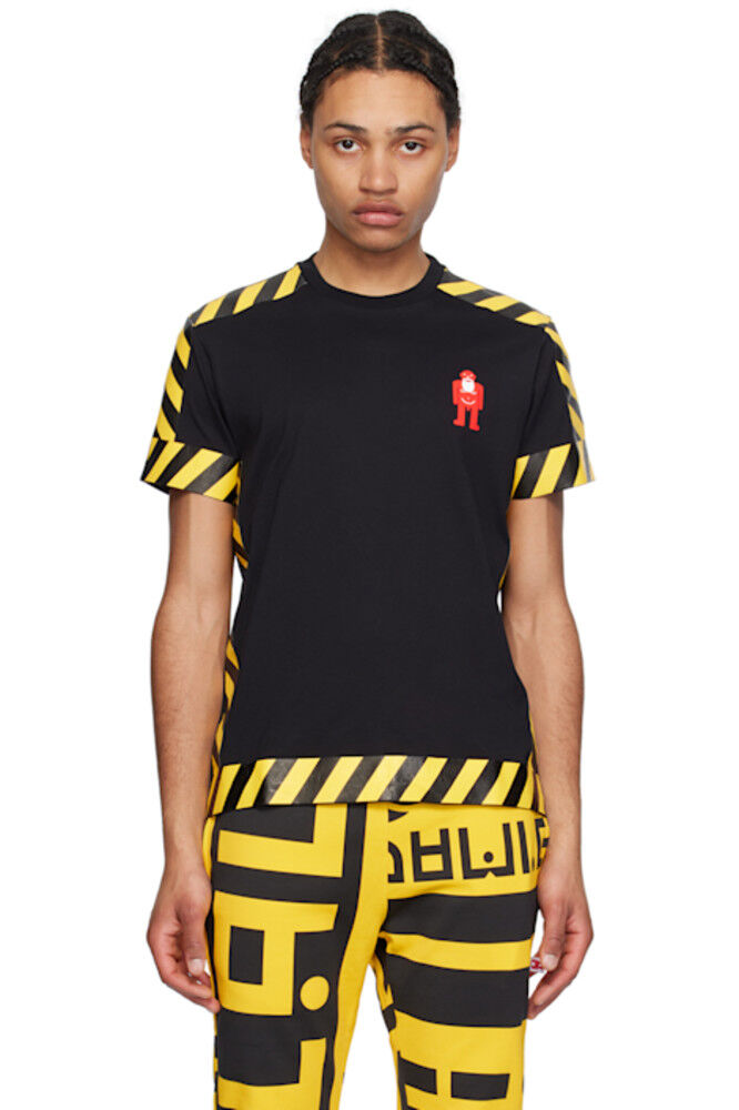 

Черная футболка Danger Walter Van Beirendonck