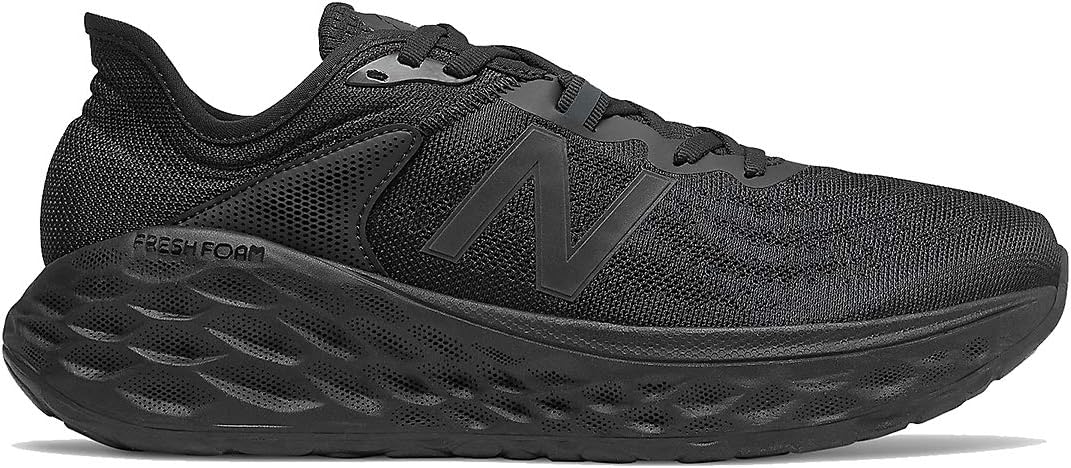 Мужские беговые кроссовки New Balance Fresh Foam More V2, черный — фото 2