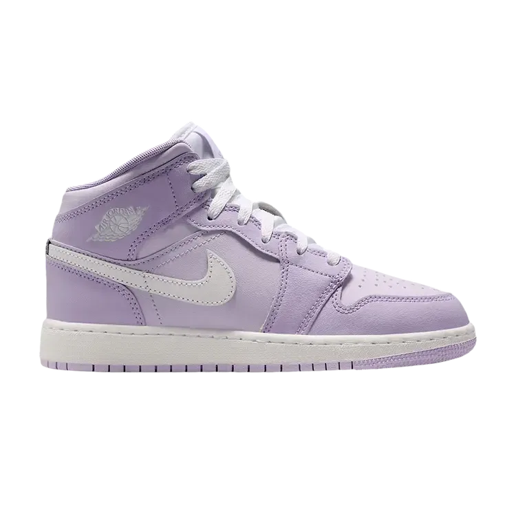 Кроссовки Nike Air Jordan 1 Mid GS, фиолетовый