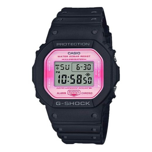 

Часы CASIO G-Shock Square 'Black Pink', черный