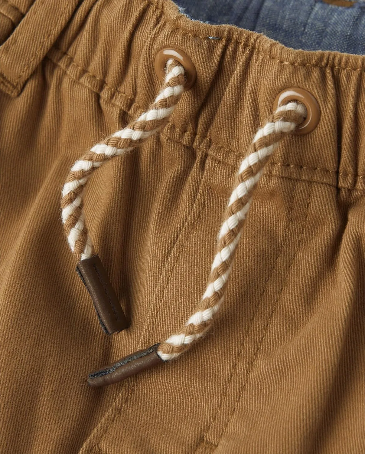 Детские тканые спортивные брюки-карго Gymboree для мальчиков и малышей, Antler Brown — фото 2