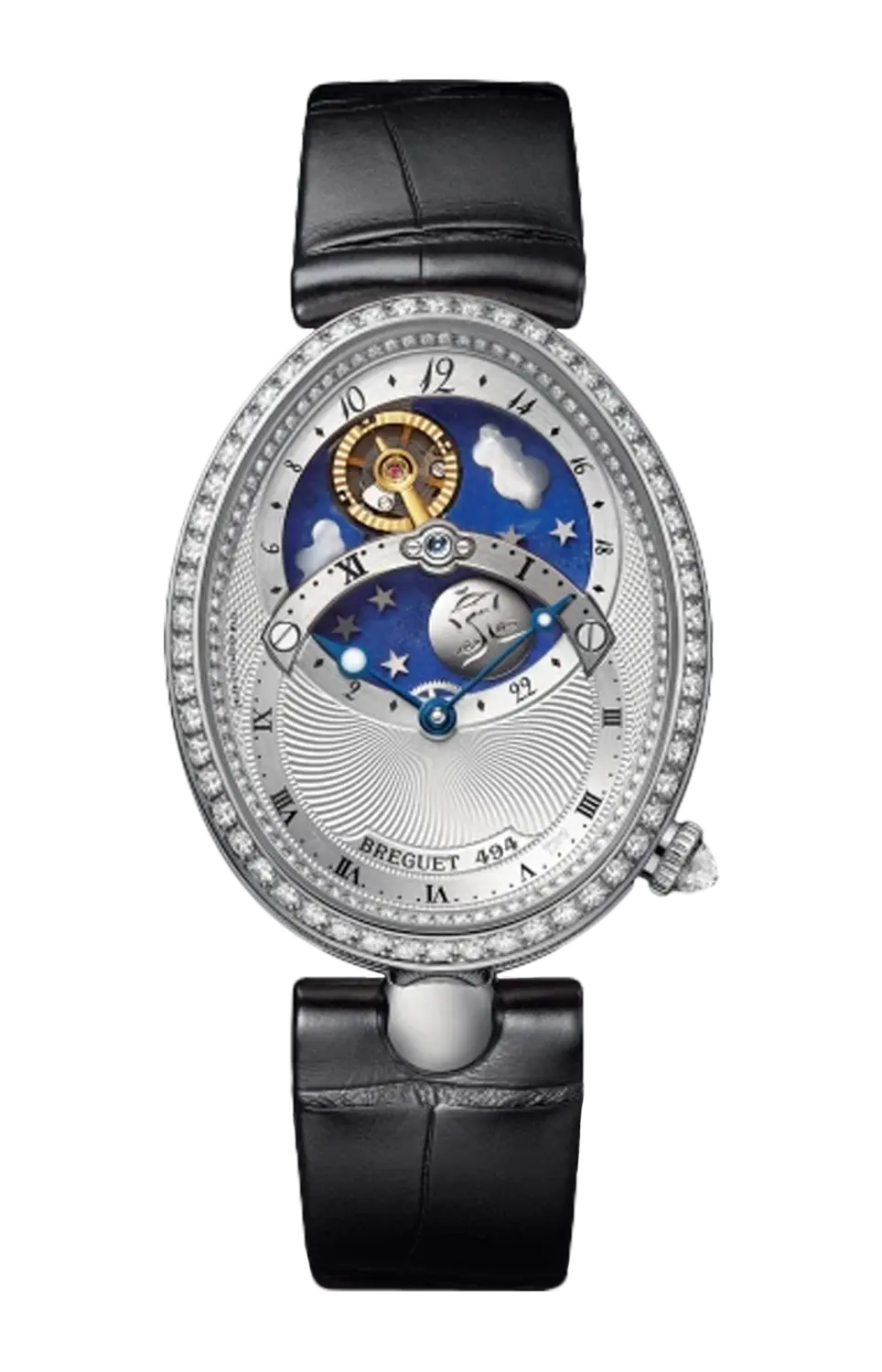 

Часы Breguet Ladies'' reine de naples jour/nuit 8998 40,05 х 32 мм