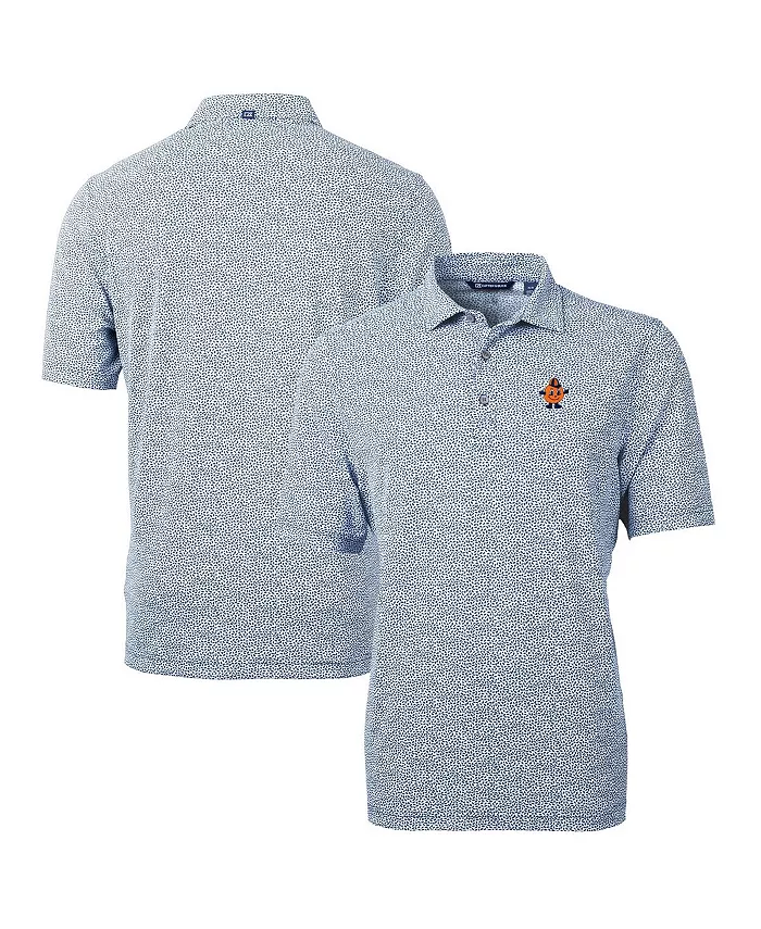 

Мужская поло Syracuse Orange Vault DryTec Virtue Eco Pique с ботаническим принтом в цвете Navy/White Cutter & Buck