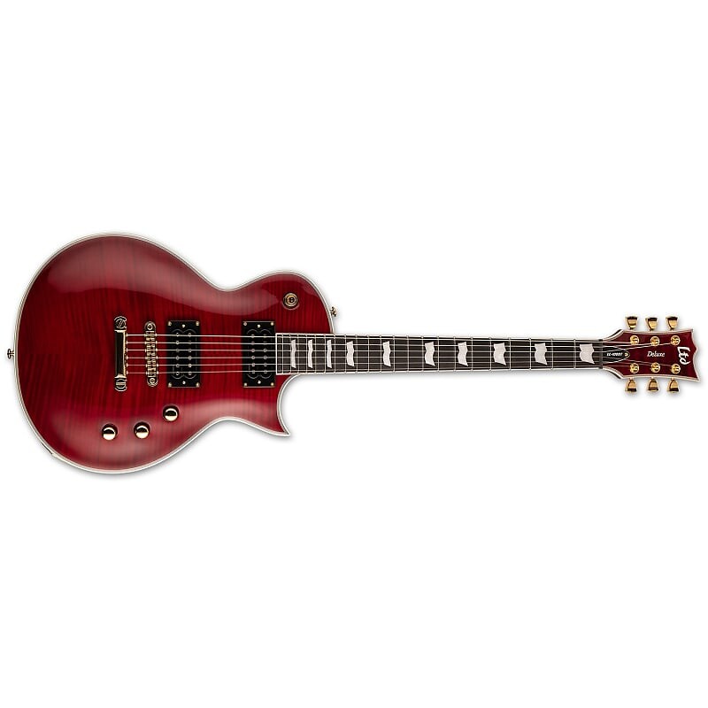 

Электрогитара ESP LTD EC-1000T CTM Guitar, Macassar Ebony Fretboard, See Thru Black Cherry