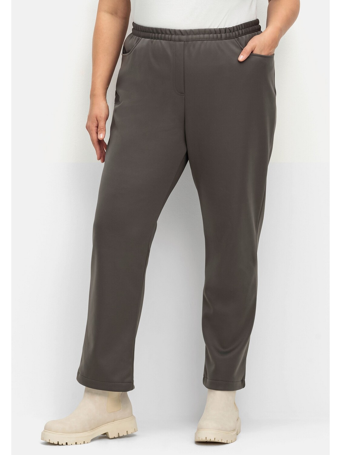 

Брюки sheego Thermohose, антрацит