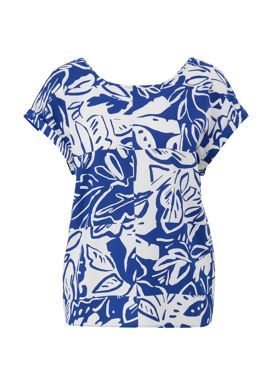 

Блузка с коротким рукавом s.Oliver Blouse, синий