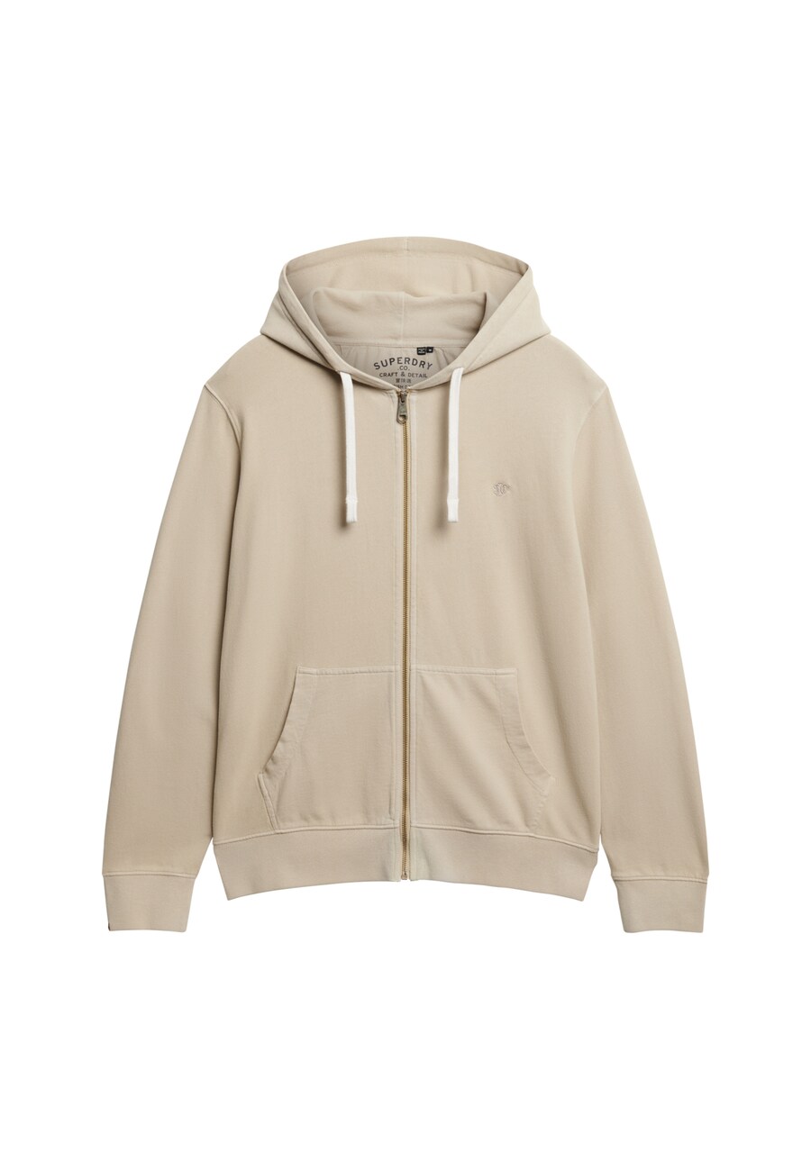 

Толстовка с капюшоном на молнии Superdry Essential, хаки