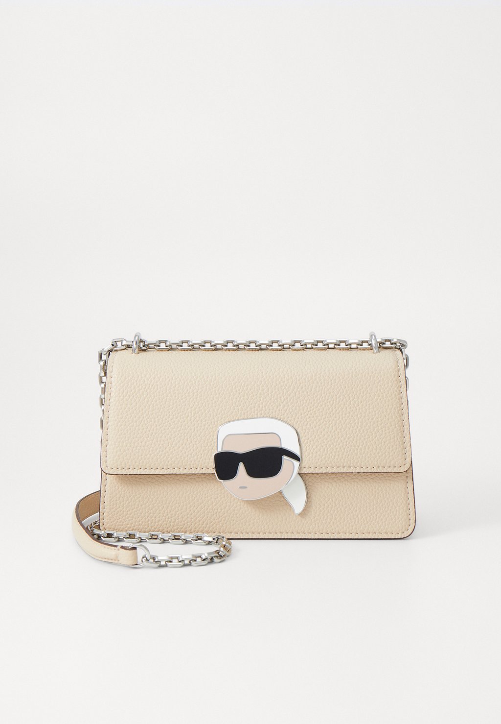 

Сумка через плечо IKON PEBBLE KARL LAGERFELD, бежевый