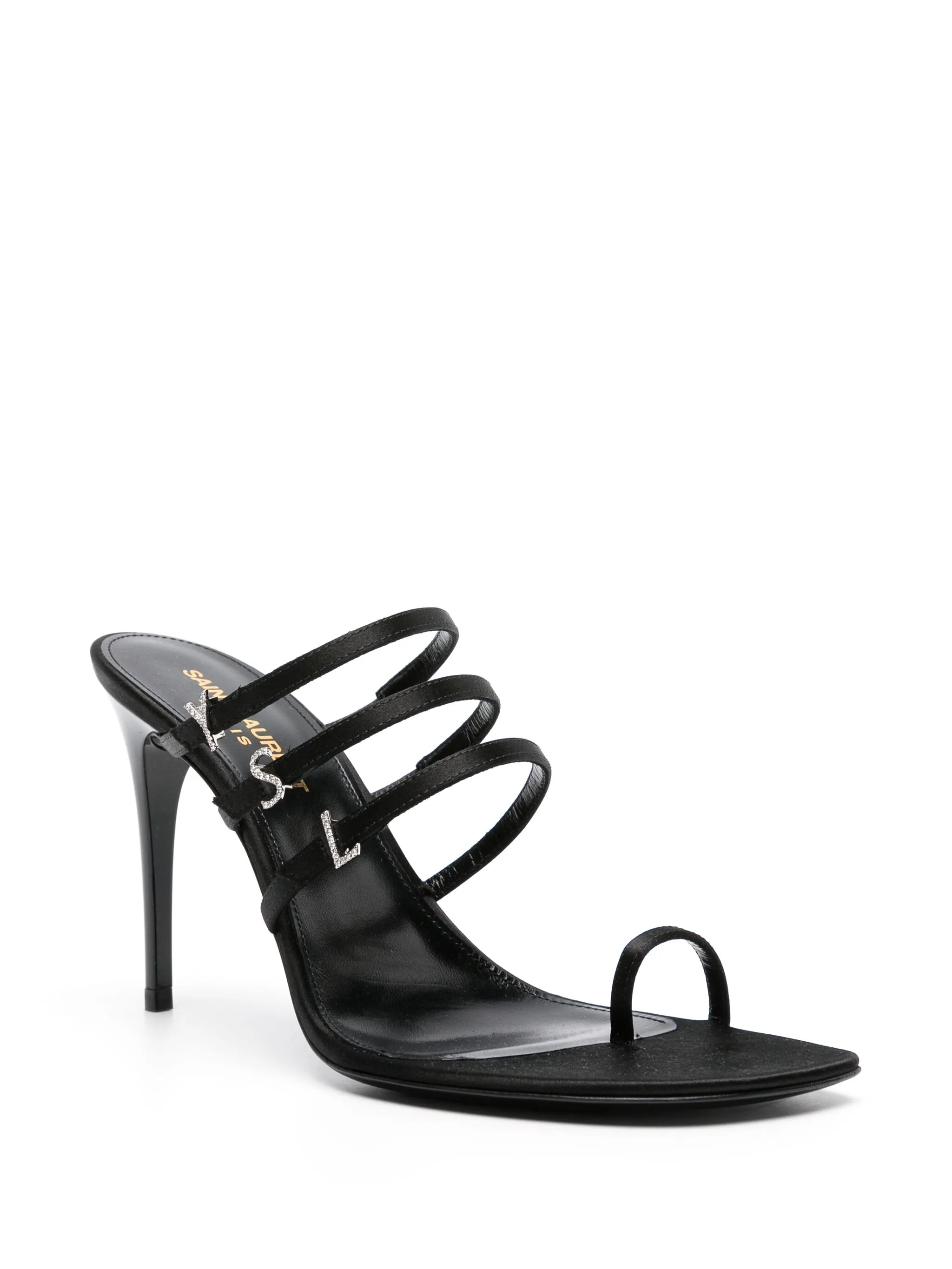 Мюли Jerry 95 Saint Laurent, черный — фото 2