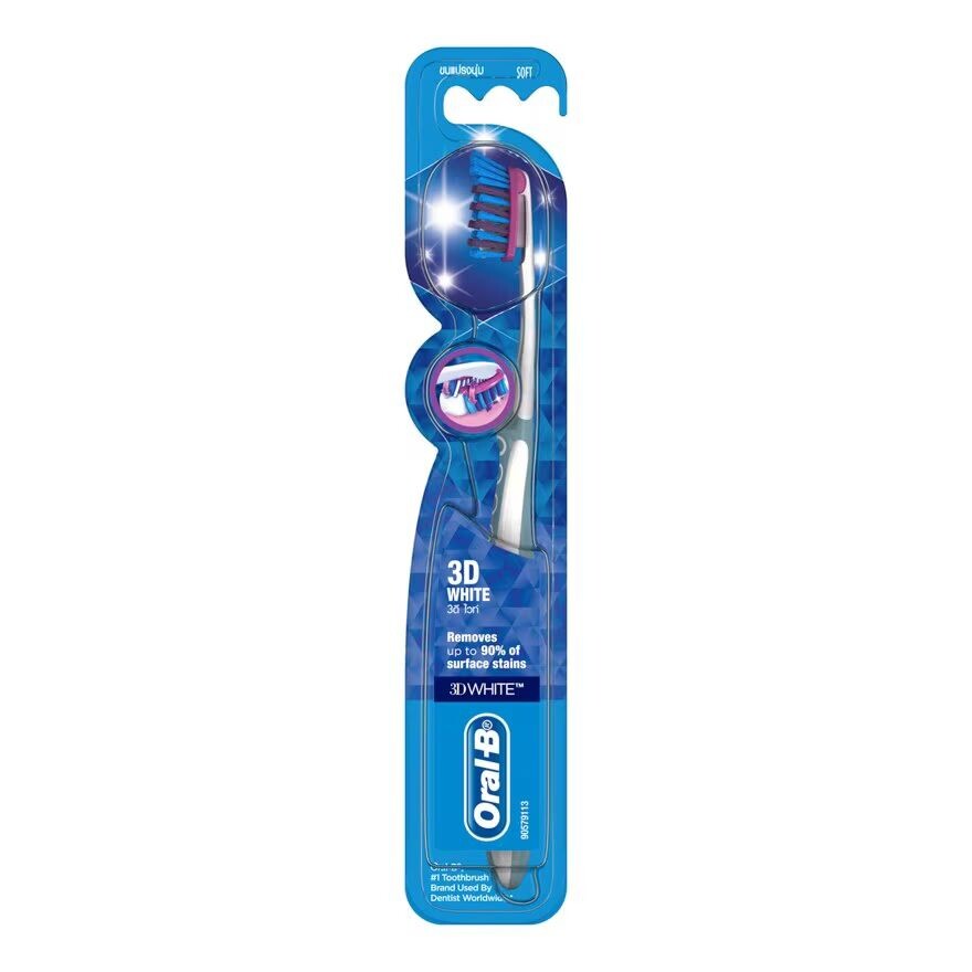 

Oral B Зубная щетка Oral-B 3D White, 1 шт, Blue