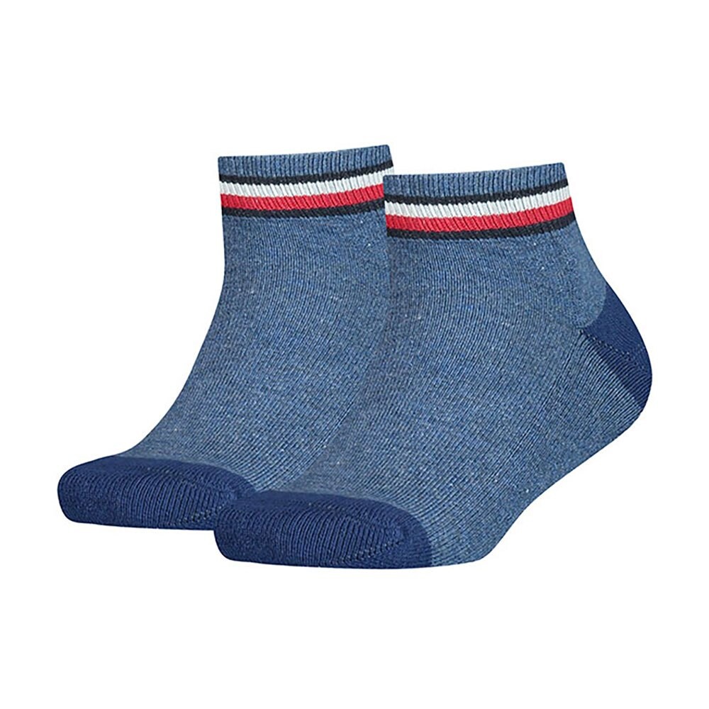 

Носки Toммy Hilfiger Iconic Sports Quarter Kids 2 шт, синий