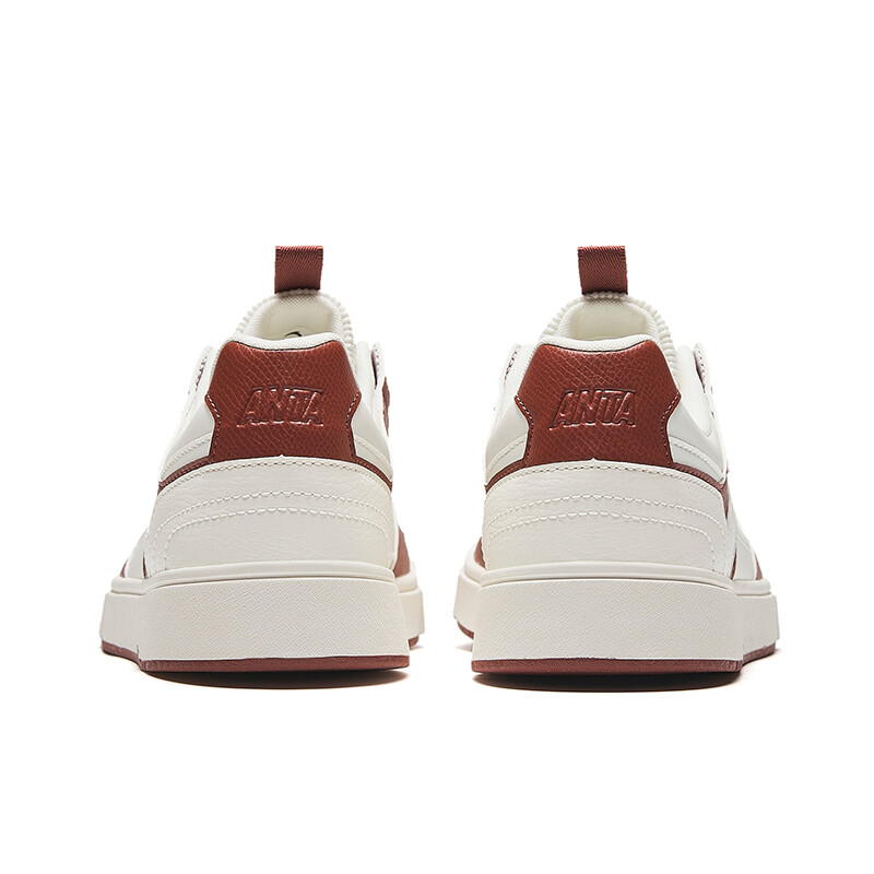 Кроссовки ANTA Street Naughty Skateboarding Shoes Men Low-top Smoked Red/Ivory White, красный — фото 4