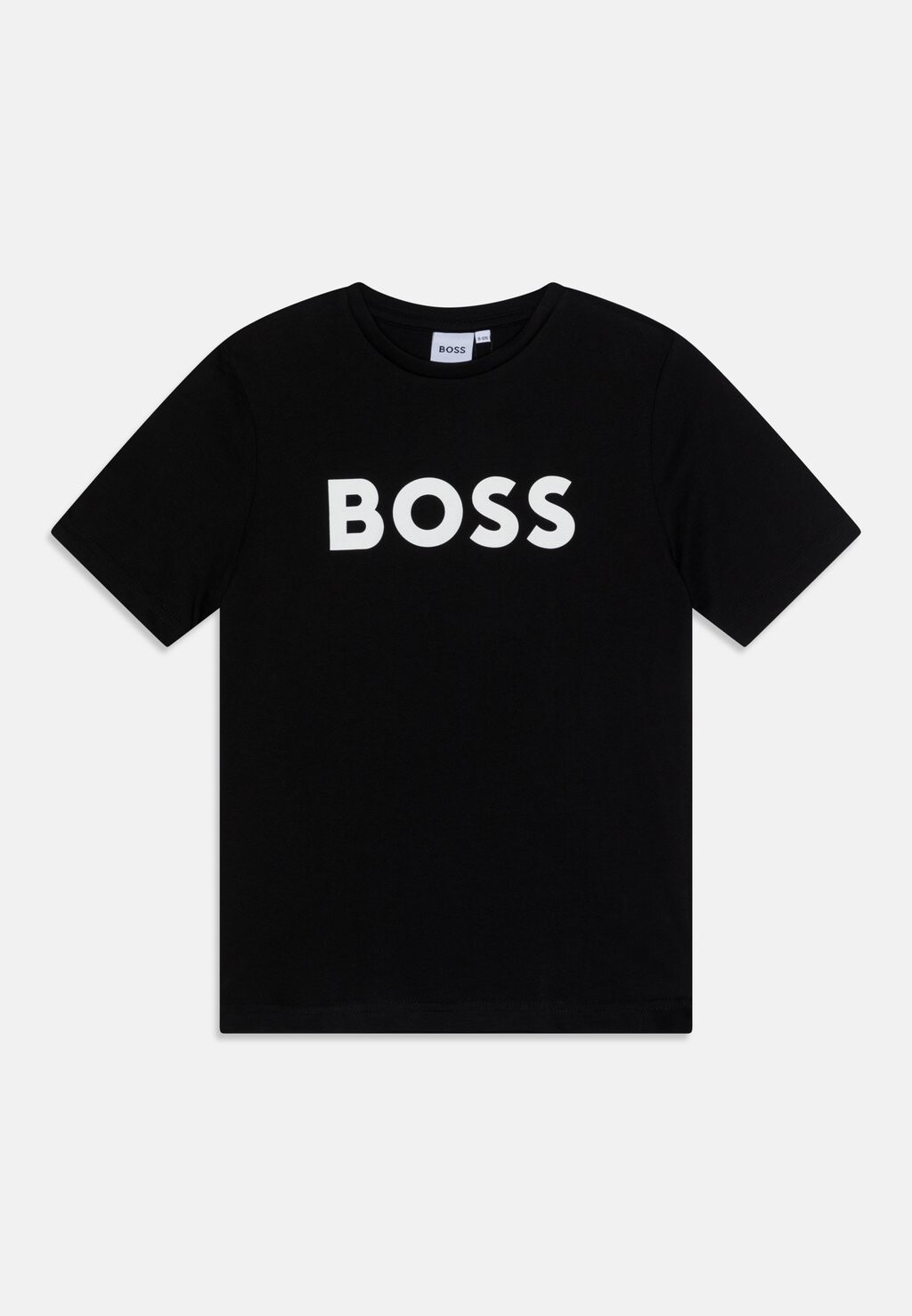 

Футболка с принтом SHORT SLEEVES TEE UNISEX BOSS Kidswear, цвет black