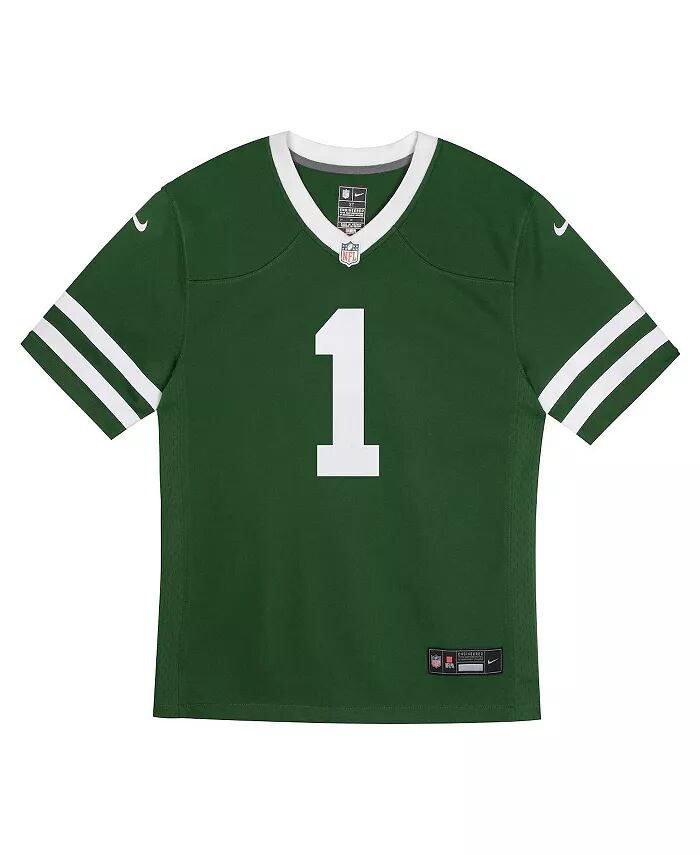 Дошкольный Ahmad Sauce Gardner Legacy Green New York Jets Игровая майка Nike — фото 2