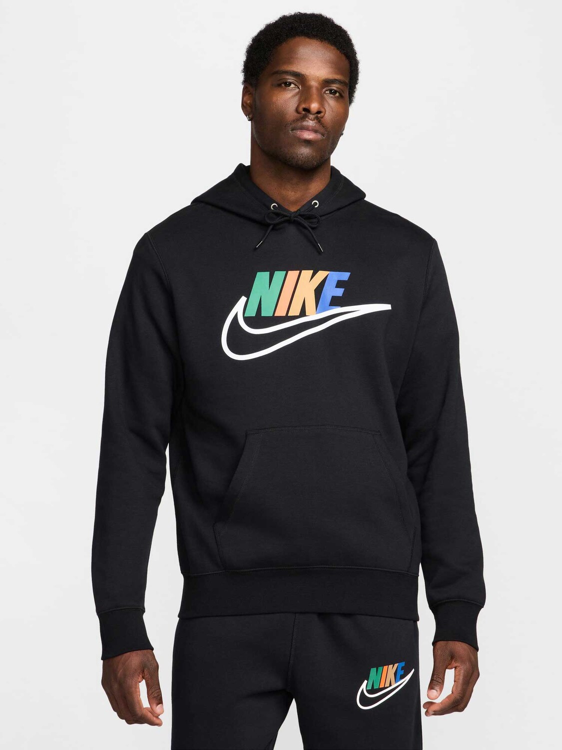

Толстовка Nike M NK CLUB BB HDY FUTURA BLOCK, черный