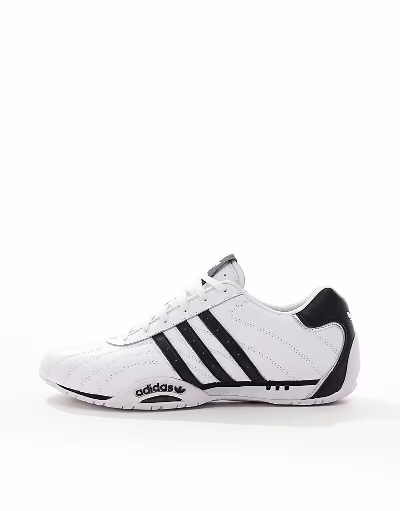 Adidas Originals - Adi Racer Low - Кроссовки белого и черного цвета — фото 2