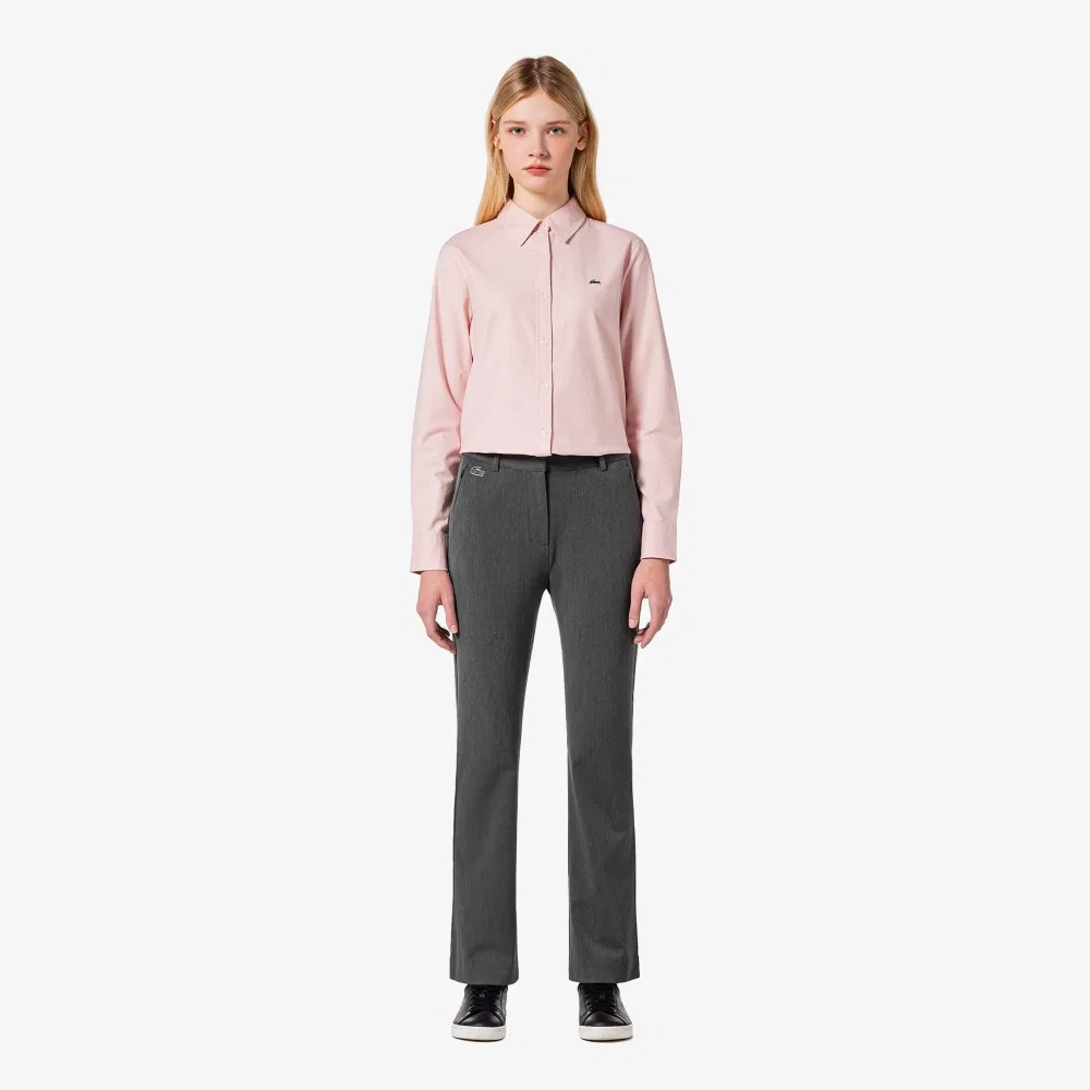 Брюки женские Lacoste Буткэт, серые