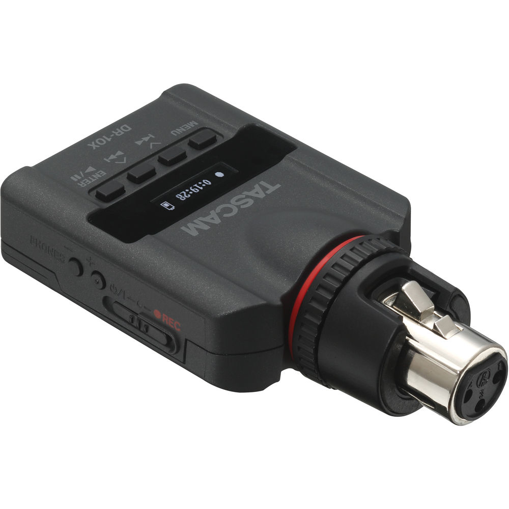 

Микроподключаемый аудиорекордер TASCAM DR-10X