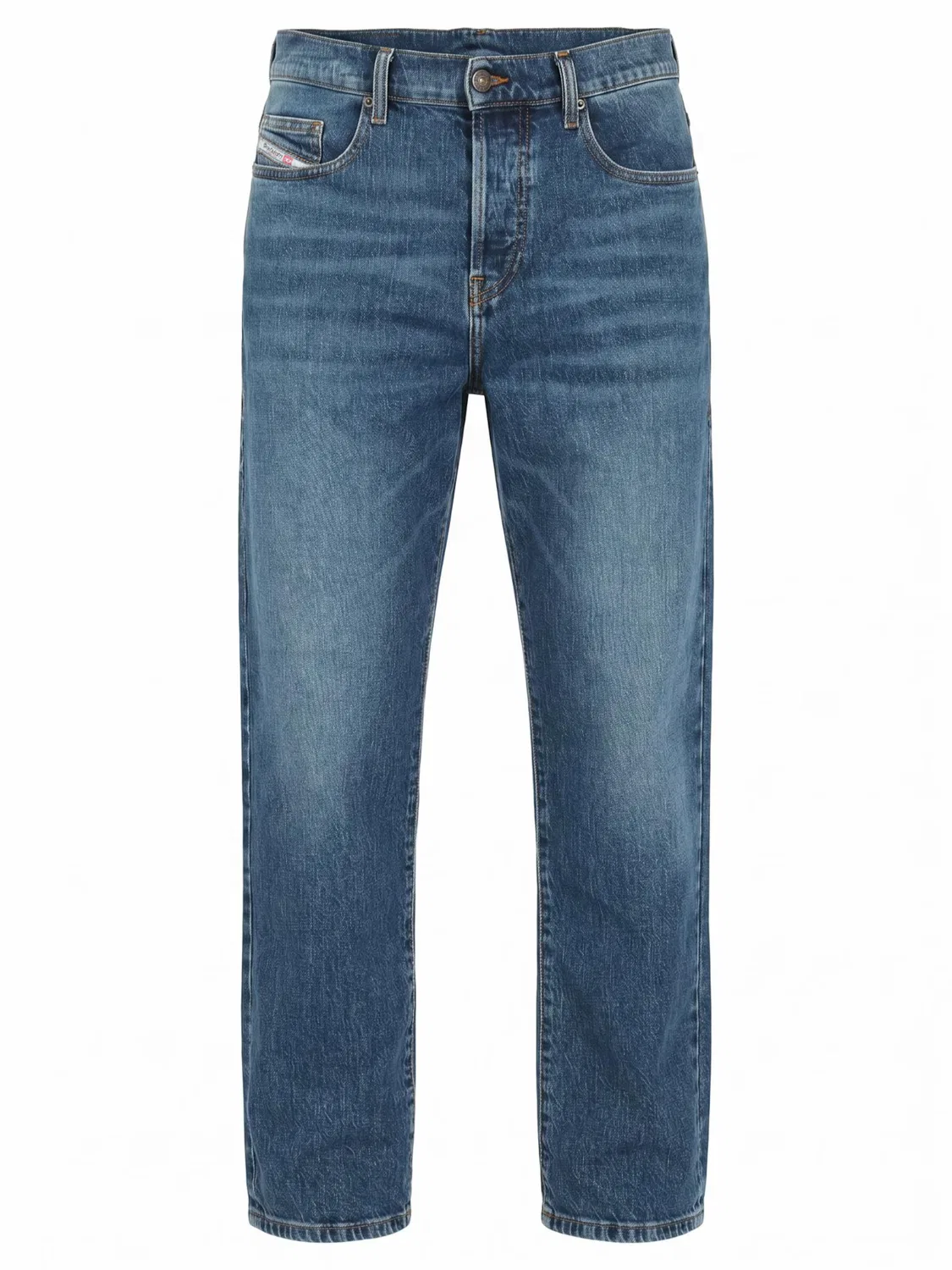 Джинсы Diesel Regular Jeans 2020 D-VIKER R07RX синего цвета